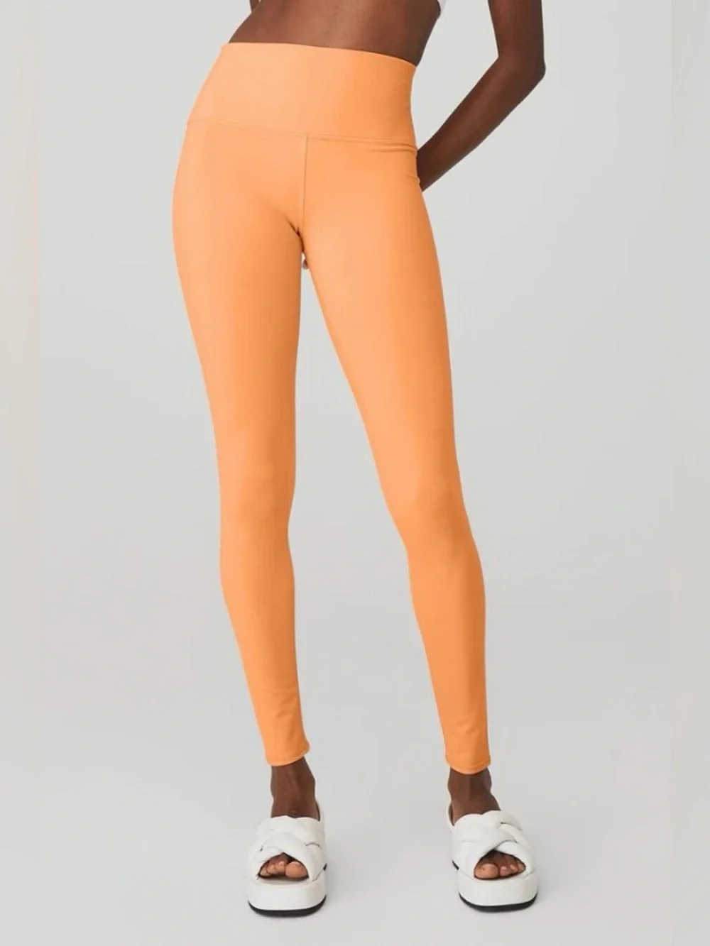 ALO yoga airlift High-Waist Orange Leggings